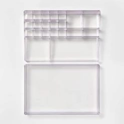 Extra Large Bathroom Plastic Tiered Cosmetic Organizer Clear - Brightroom™ 6 Extra Large Bathroom Plastic Tiered Cosmetic Organizer Clear - Brightroom™ -Brightroom shop GUEST 0000318f e204 4cbf b2d4 d3762e607ab7
