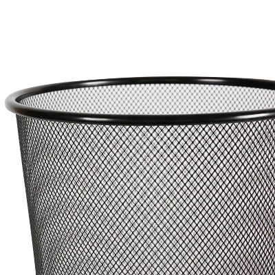 Mesh Waste Basket Black - Brightroom™ 3 Mesh Waste Basket Black - Brightroom™ - Image 2