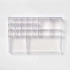 Bathroom Plastic Extra Large Cosmetic Organizer Clear - Brightroom™ -Brightroom shop GUEST 033f2547 6da7 4fab 89db 941e17fcf212