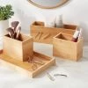 11.25" x 7" x 4.5" Modular Bamboo Vanity Organizer with Magnetic Strip - Brightroom™ -Brightroom shop GUEST 136aefd1 aba6 431a bd81 a5c436c078df