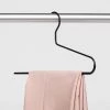 10pk Pant Hangers Black - Brightroom™