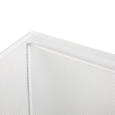 10" x 14" x 13.25" Mesh Crate File Box White - Brightroom™ 5 10" x 14" x 13.25" Mesh Crate File Box White - Brightroom™ - Image 3