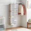 XL Mesh Hanging Shoe Organizer Gray - Brightroom™