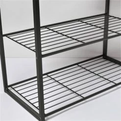 3 Tier Shoe Rack Black Metal with Natural Wood - Brightroom™ -Brightroom shop GUEST 240132f8 8257 4467 82bd 34848919c42b