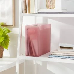 Brightroom shop 28 Plastic File Box Powder Rose - Brightroom™