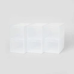 Small Stackable Bins Front Opening Clear Plastic - Brightroom™ -Brightroom shop GUEST 3c949385 7473 4475 8c8a 9fa49d23bd71