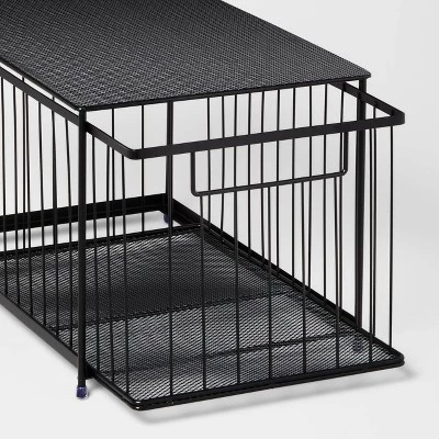 Large Stackable Slide Out Drawer - Brightroom™ White 4 Large Stackable Slide Out Drawer - Brightroom™ White - Image 2