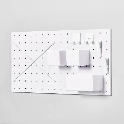 Pegboard Set White - Brightroom™ 7 Pegboard Set White - Brightroom™ - Image 5