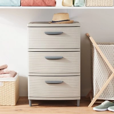 3 Drawer Storage Cabinet Gray - Brightroom™ 3 3 Drawer Storage Cabinet Gray - Brightroom™