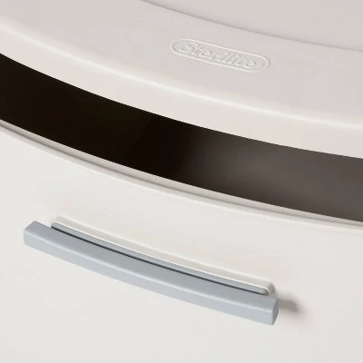 3 Drawer Medium Tower Dark Gray - Brightroom™ 4 3 Drawer Medium Tower Dark Gray - Brightroom™ - Image 2