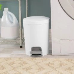 1.6gal Round Step Trash Can - Brightroom™ 12 1.6gal Round Step Trash Can - Brightroom™ -Brightroom shop GUEST 6f979a69 a398 4b73 b4bc a8b6b2d574d1