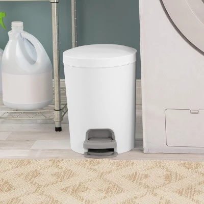 1.6gal Round Step Trash Can - Brightroom™ 5 1.6gal Round Step Trash Can - Brightroom™ - Image 3