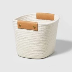 11" Decorative Coiled Rope Basket - Brightroom™ Gray -Brightroom shop GUEST 7c6c159a f272 4fd9 8a4a f2bdc88b9a5f