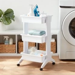 3 Tier Utility Cart White - Brightroom™