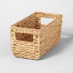 Woven Water Hyacinth Rectangular Basket - Brightroom™ 12 Woven Water Hyacinth Rectangular Basket - Brightroom™ -Brightroom shop GUEST 8a915b46 0087 4c76 9169 70f6c96183b0