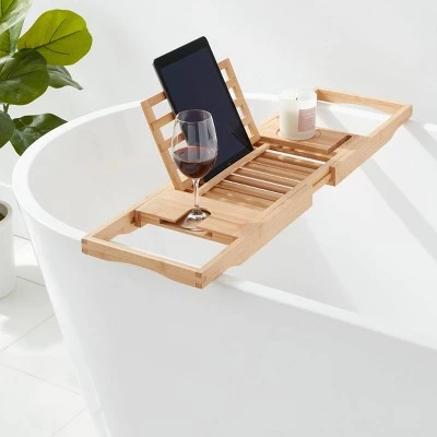 Bamboo Bathtub Caddy - Brightroom™ 3 Bamboo Bathtub Caddy - Brightroom™