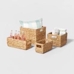 Woven Water Hyacinth Rectangular Basket - Brightroom™ 10 Woven Water Hyacinth Rectangular Basket - Brightroom™ -Brightroom shop GUEST 9365bfe9 dbd8 490b ac54 8d2b5765ece7