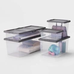 Extra Large Latching Clear Storage Box - Brightroom™ -Brightroom shop GUEST 95cd7dba 53e8 4b51 a13d b6b9f52cbd56