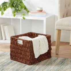 Woven Banana Bark Crate - Brightroom™