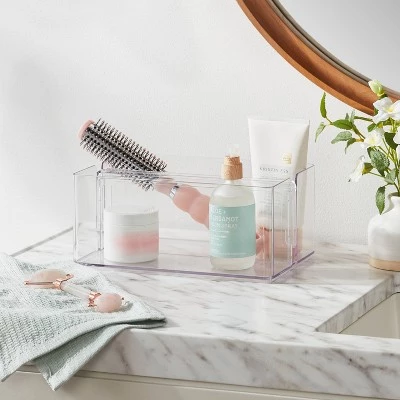 Divided Bath Caddy Clear - Brightroom™ 3 Divided Bath Caddy Clear - Brightroom™