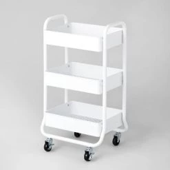 3 Tier Metal Utility Cart - Brightroom™ Black -Brightroom shop GUEST b765bf17 124a 4ec7 8adf 430b4d14a690