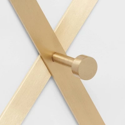 Accordian 10 Hooks Rail Gold - Brightroom™ 4 Accordian 10 Hooks Rail Gold - Brightroom™ - Image 2