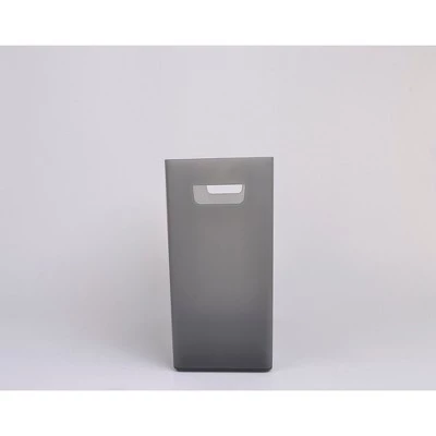 Plastic File Box Dark Gray - Brightroom™ 3 Plastic File Box Dark Gray - Brightroom™