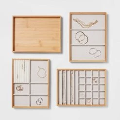 9" x 12" Stackable Bamboo Accessory Tray - Brightroom™ -Brightroom shop GUEST da2b8ef9 62c5 4c85 92cb 2443da6dbc8b