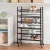 6 Tier Metal Rolling Shoe Rack - Brightroom™ 1 6 Tier Metal Rolling Shoe Rack - Brightroom™ -Brightroom shop GUEST de520127 d3ea 45f8 b926 8a8e78af9405