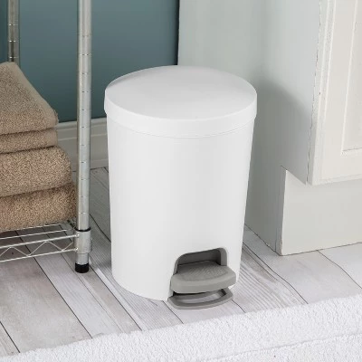 1.6gal Round Step Trash Can - Brightroom™ 6 1.6gal Round Step Trash Can - Brightroom™ - Image 4