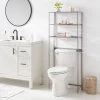 Over The Toilet Storage Brushed Nickel Metal - Brightroom™ 2 Over The Toilet Storage Brushed Nickel Metal - Brightroom™ -Brightroom shop GUEST e5c85555 20e5 4c76 9927 bd955ff3f68f