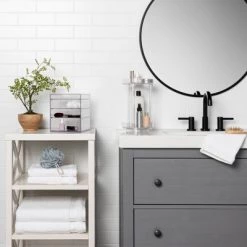 Spinning Turntable Makeup Organizer Clear - Brightroom™