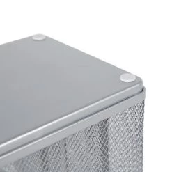Mesh Medium Desktop Organizer Silver - Brightroom™ -Brightroom shop GUEST f17f3188 3da5 4c24 9f15 b6e3096e0efc